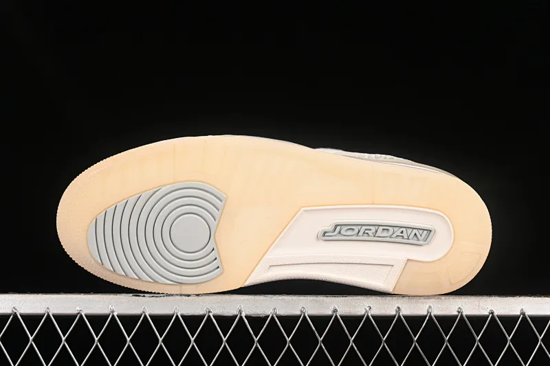 All categories Air Jordan Jordan series basketball shoes Air Jordan 3 OG version Air Jordan 3 "Craft Ivory" AJ3 Joe 3 ivory white full first layer FJ9479-100
